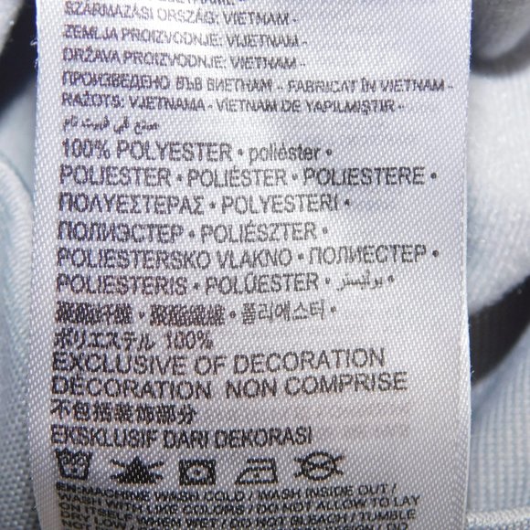 Nike Boys 12M Gray White Camo Print Yellow Track Jacket - Picture 9 of 11